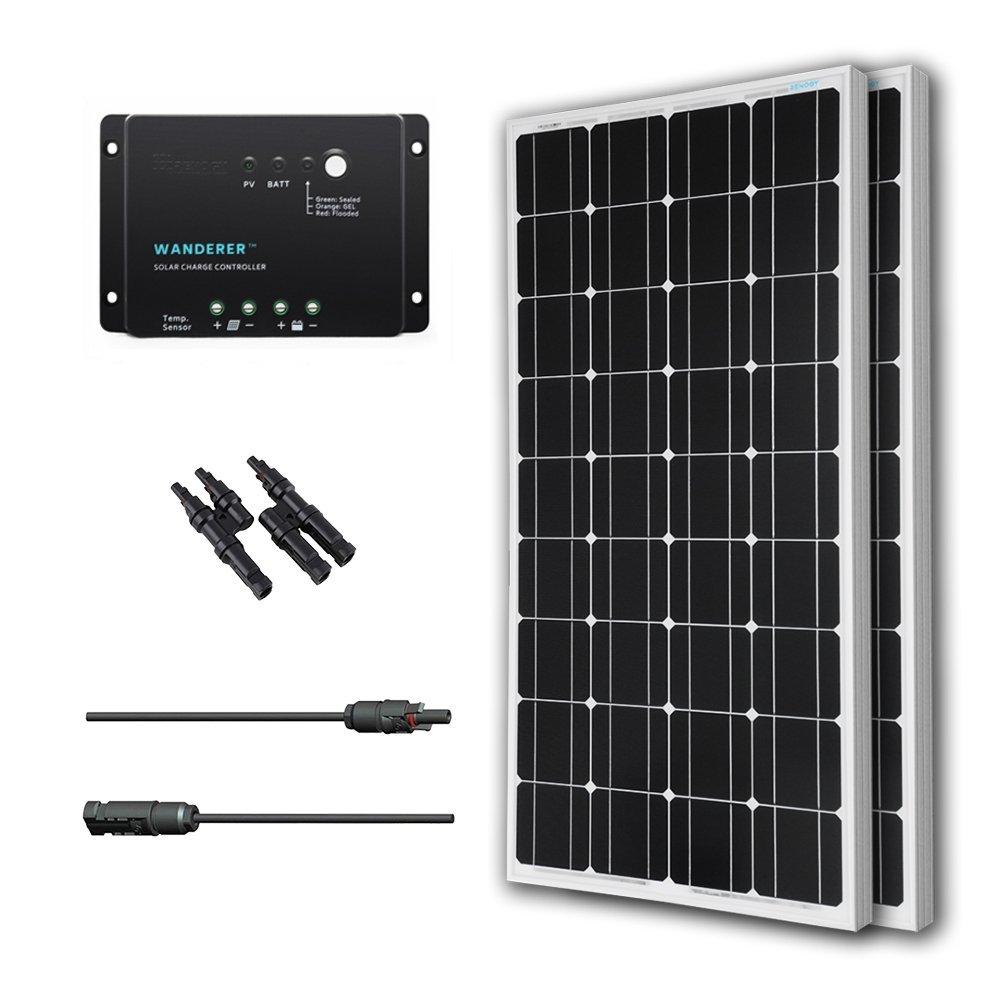 Renogy 200 Watts 12 Volts Monocrystalline Solar Bundle Kit review