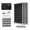 Renogy 400 Watt 12 Volt Monocrystalline Solar Starter Kit with Wanderer